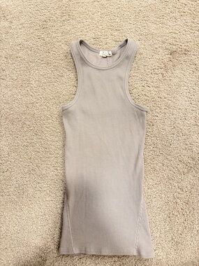 Rag & bone Ribbed Tank top - Taupe